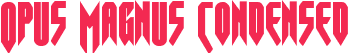 Opus Magnus Condensed